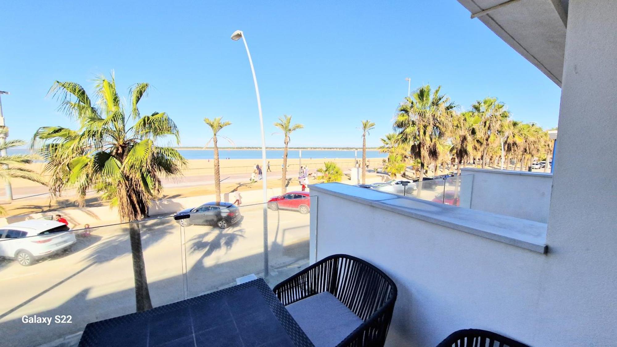 Boutelou Playa Con Vistas Al Mar Apartment Sanlucar de Barrameda Bagian luar foto